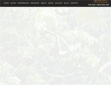 Tablet Screenshot of pacuarelodge.com